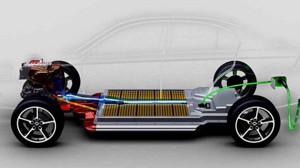 Las baterías de iones de litio son las más usadas en los automóviles  eléctricos